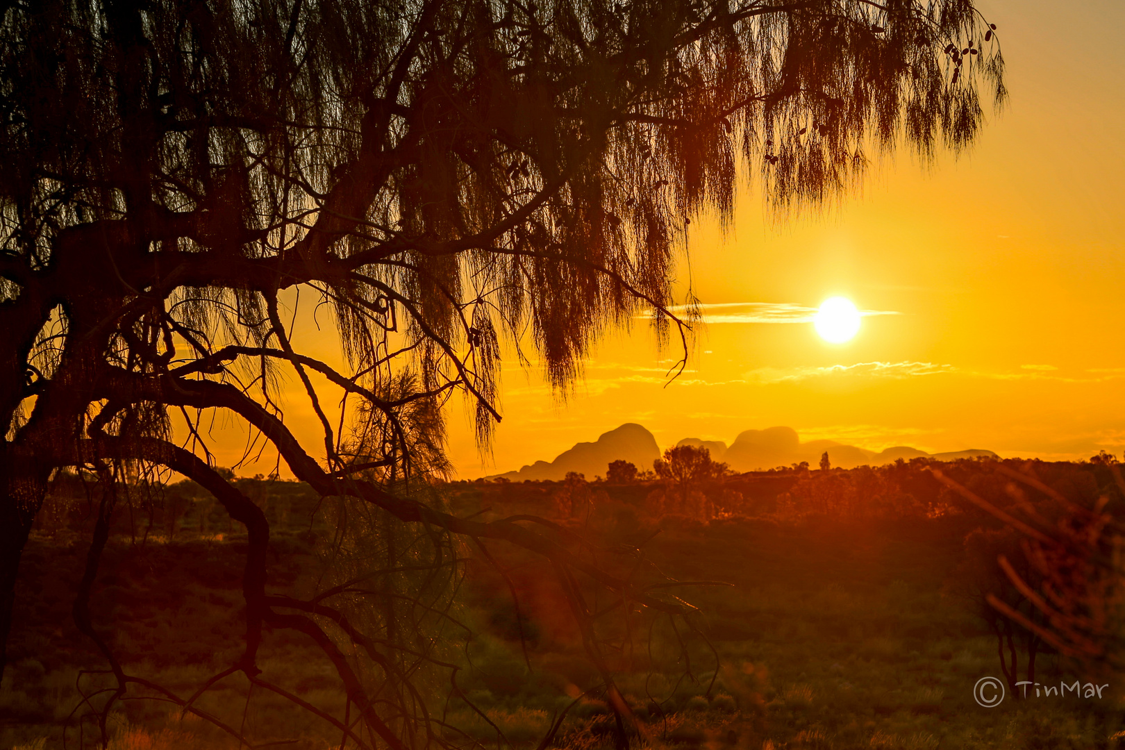 Sunset Katatjuta