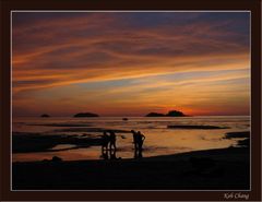 Sunset "Khlong Phrao Beach"