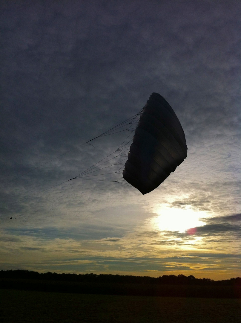 Sunset Kiting