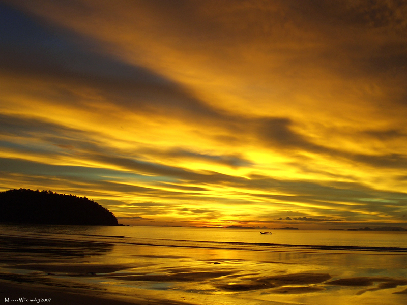 sunset @ koh chang thailand