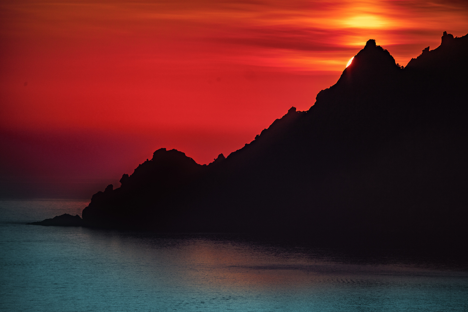 Sunset Korsika