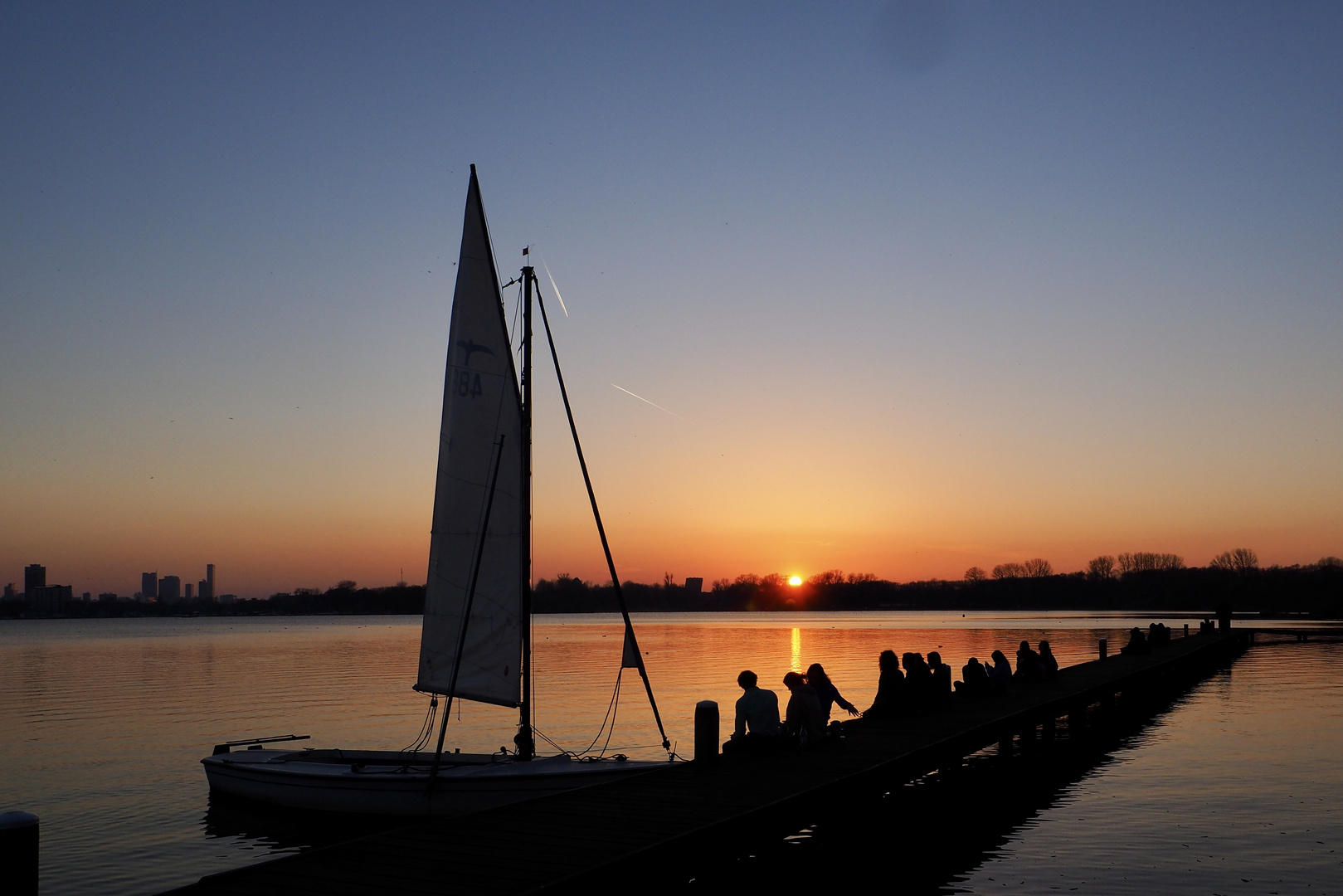 Sunset Kralingse Plas