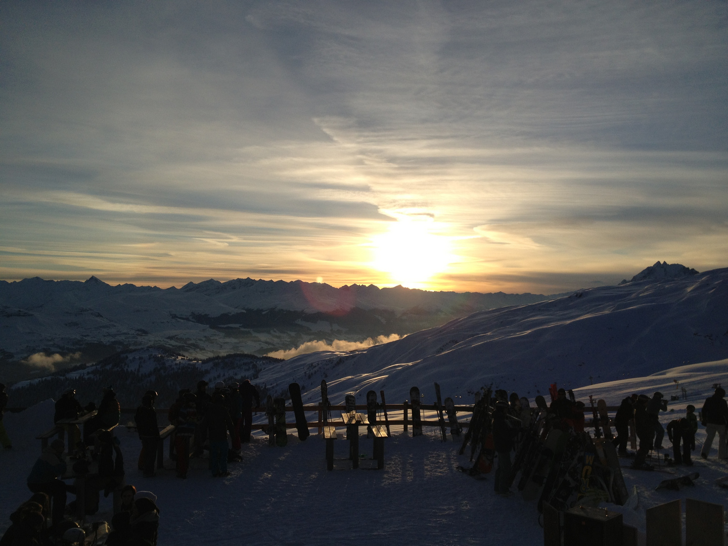 Sunset Laax