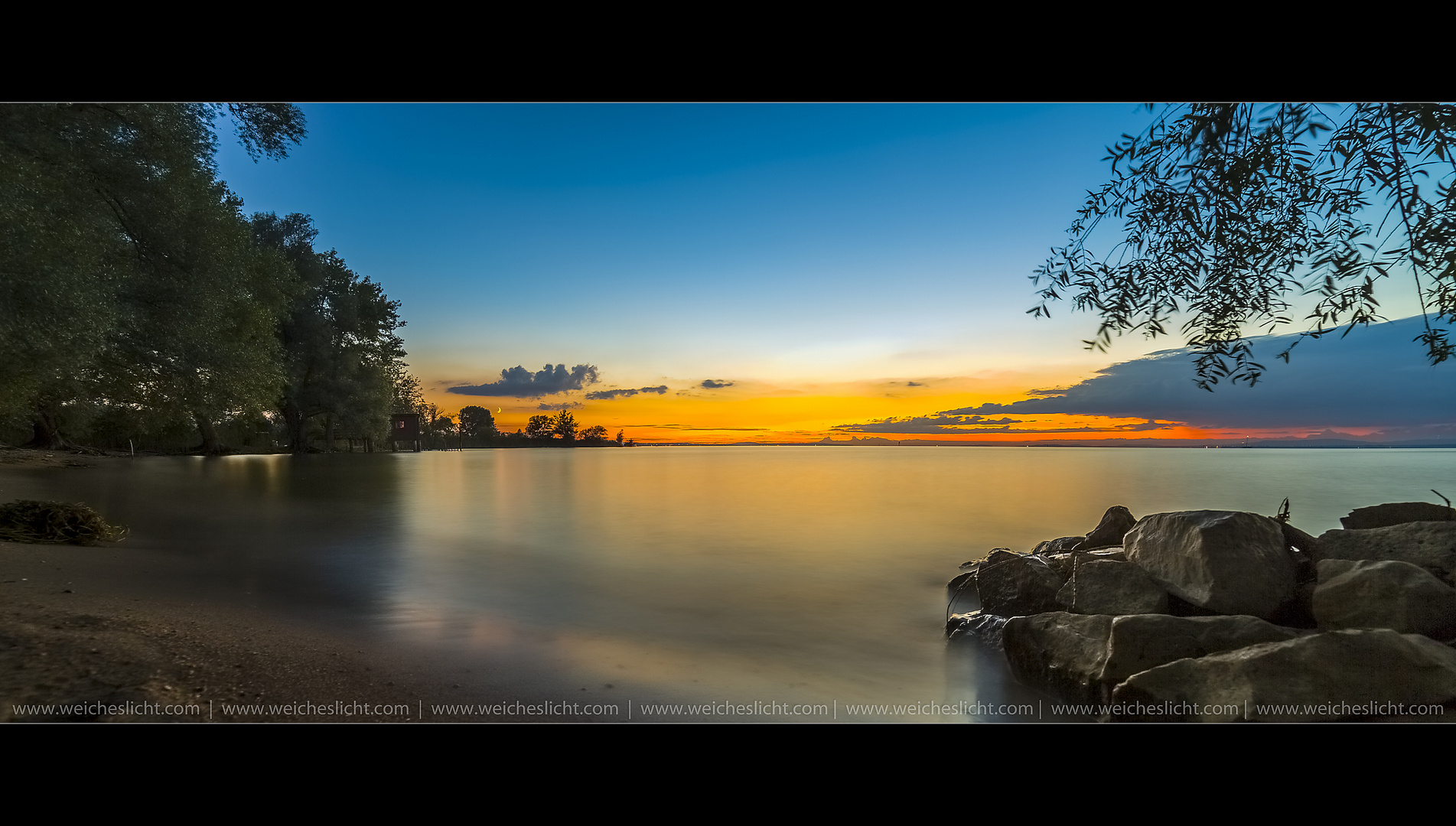 sunset @lake of constance ....