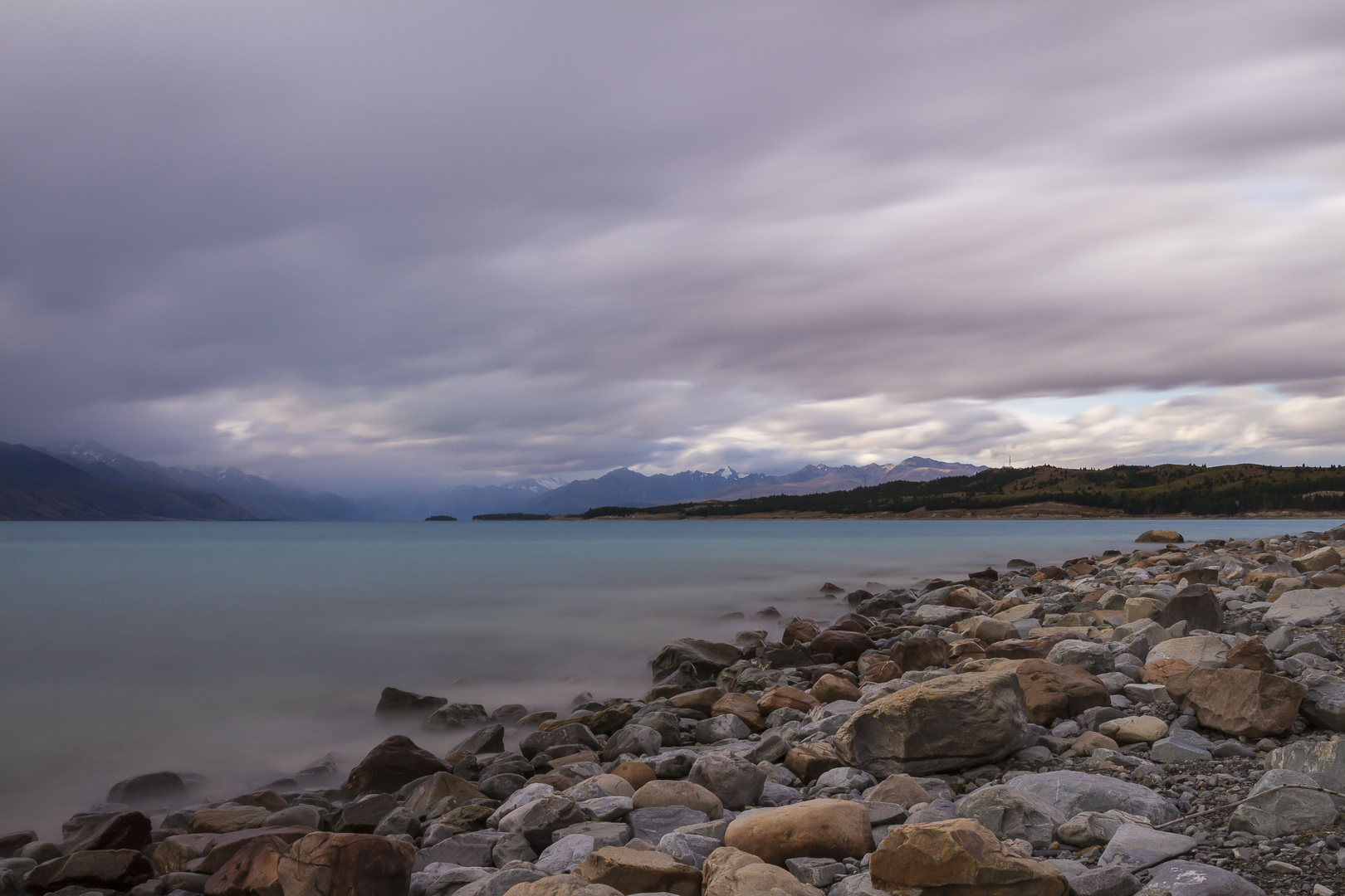 Sunset Lake Pukaki