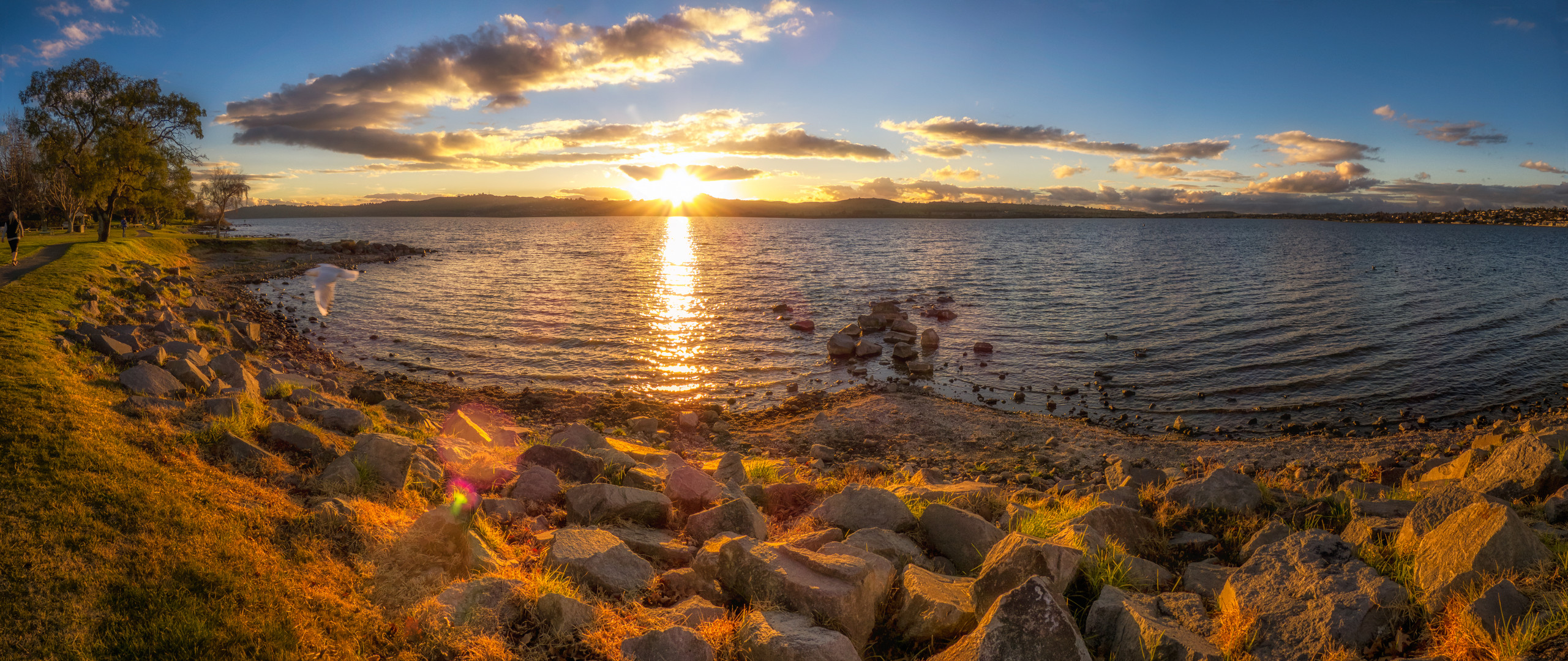 Sunset Lake Taupo