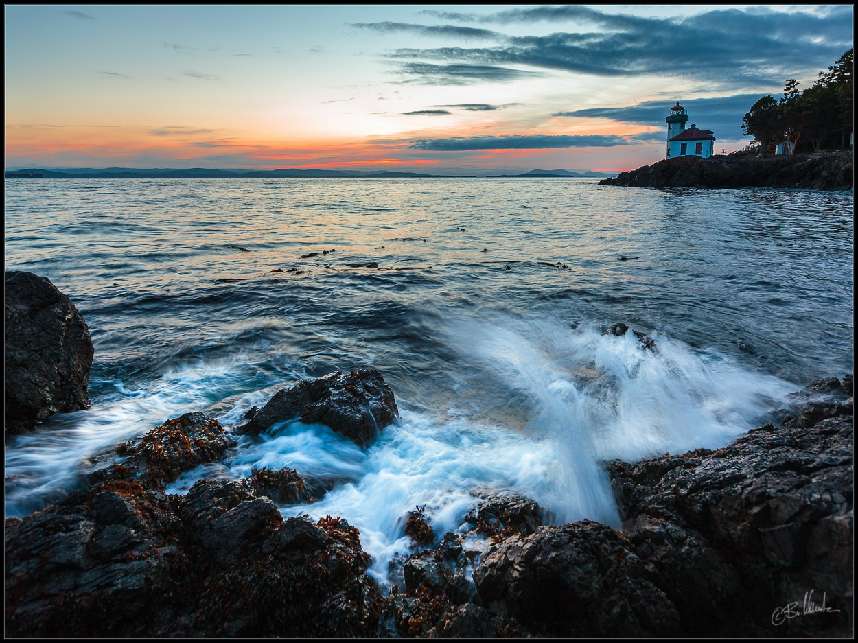 Sunset @ Lime Kiln State Park & Lighthouse