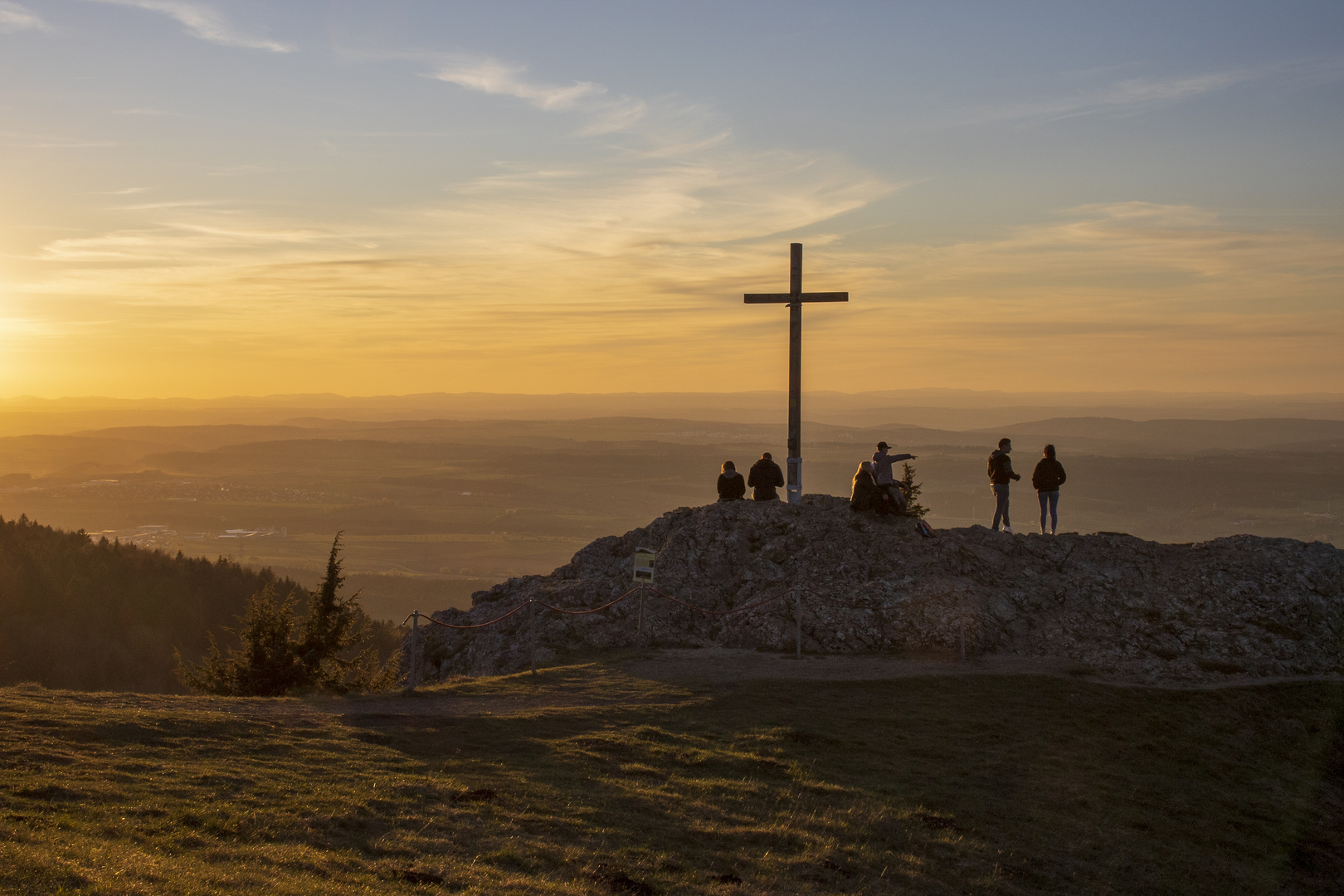 Sunset Lochenstein