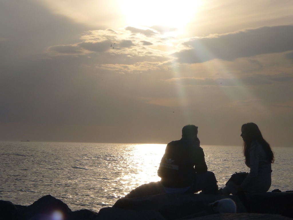 Sunset love in Istanbul