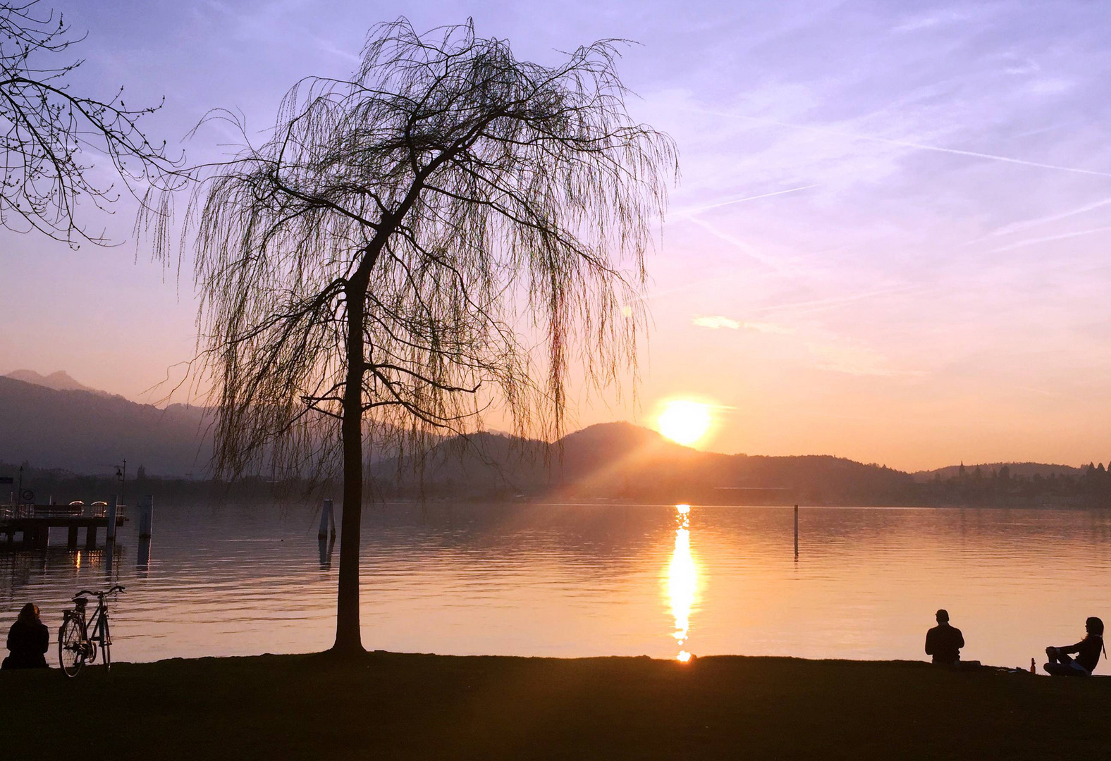 Sunset @ Lucerne ...