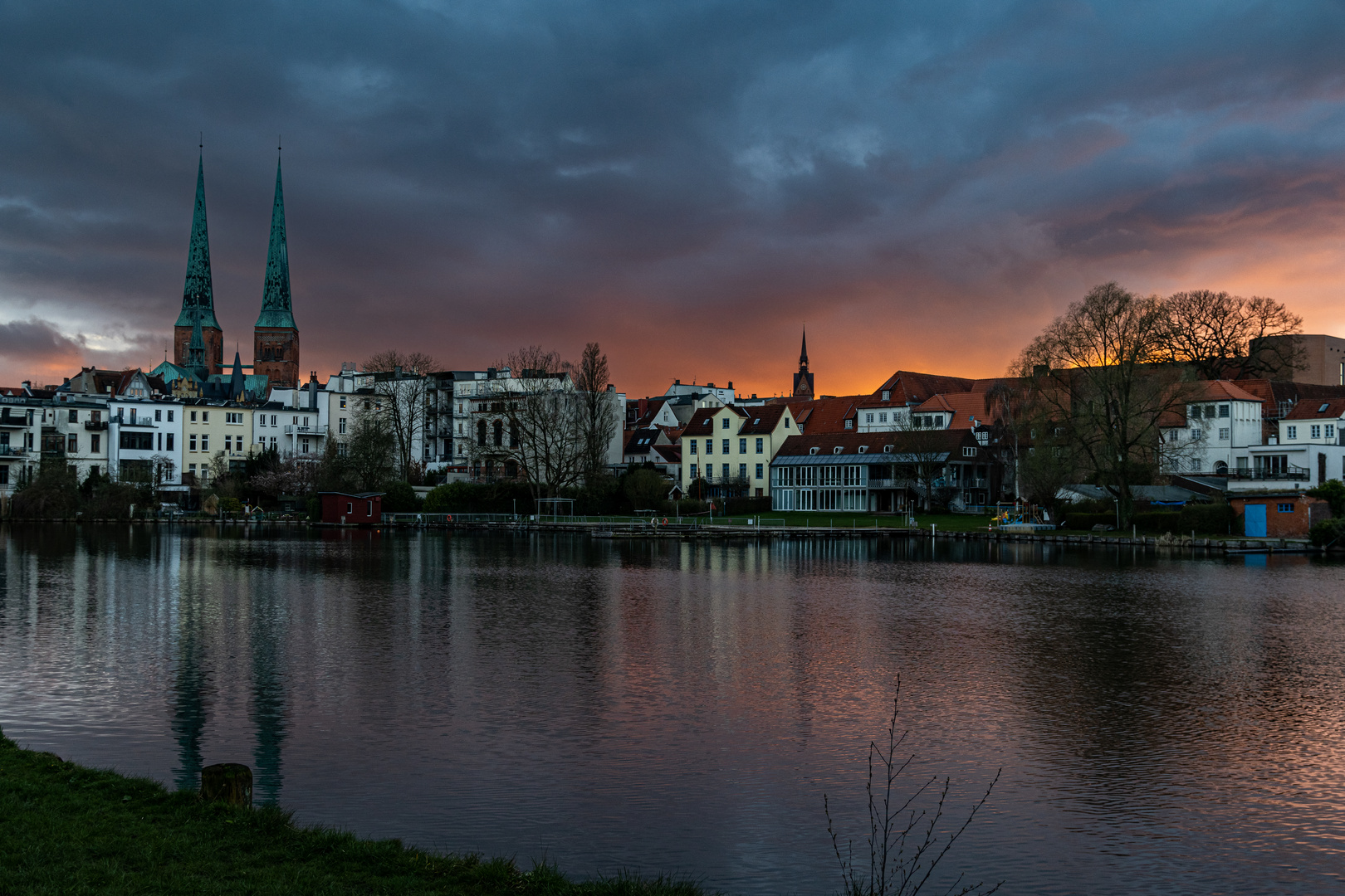 Sunset Luebeck 