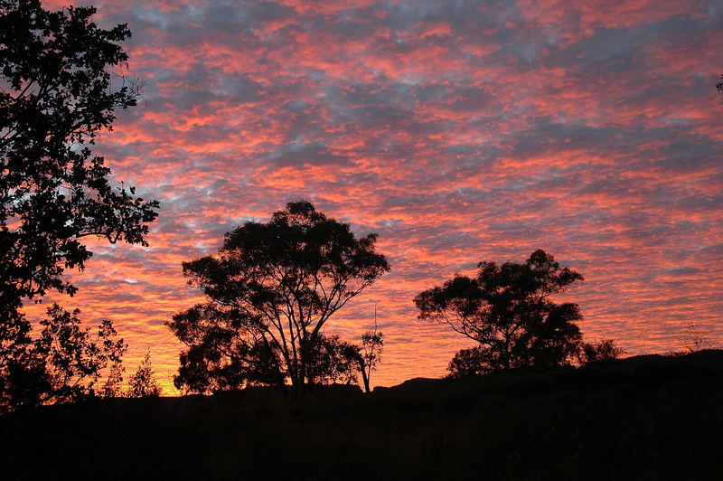 Sunset made in Purnululu