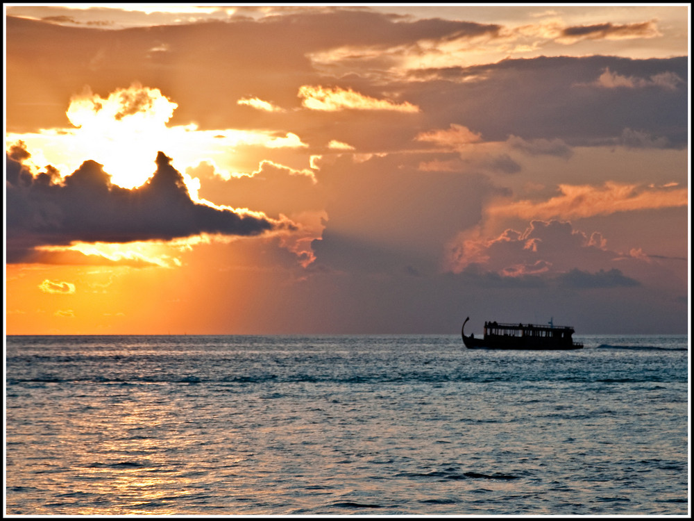 Sunset - Maldives