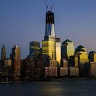 Sunset Manhattan Skyline