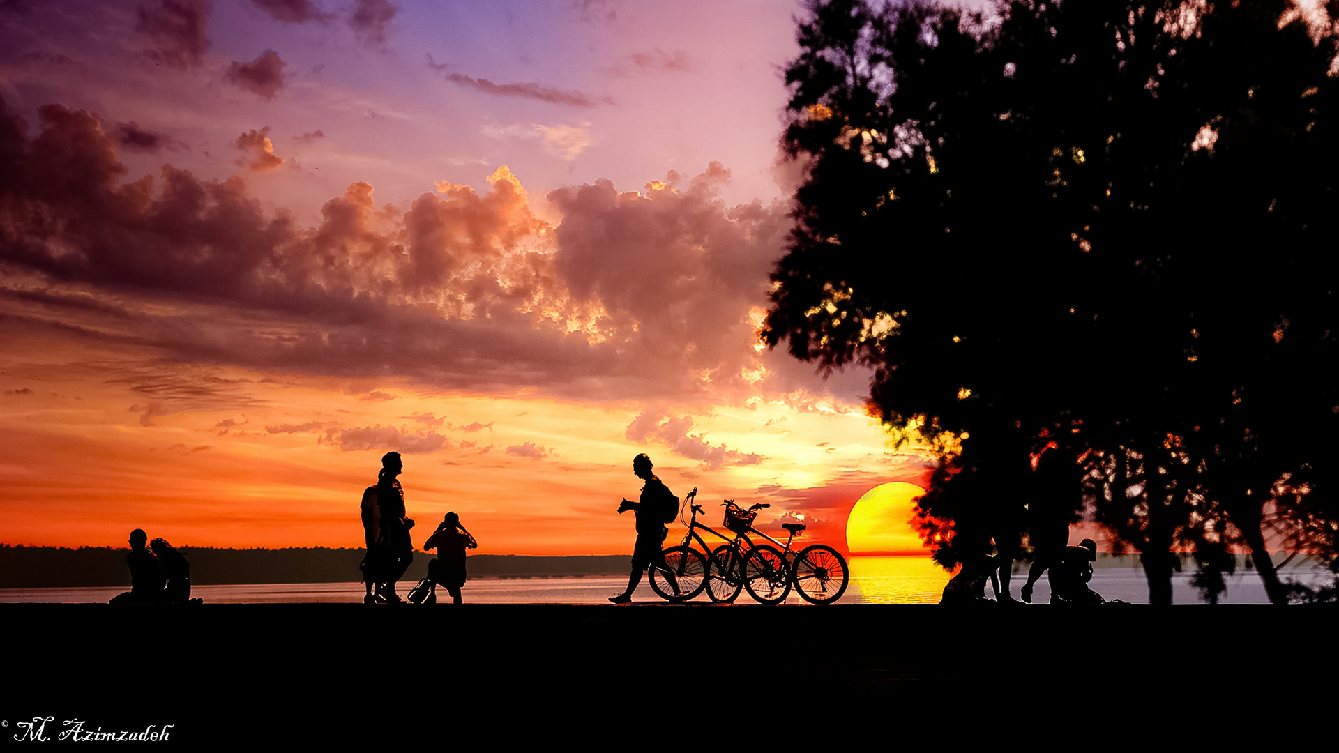 Sunset Maspalomas in Gran Canaria