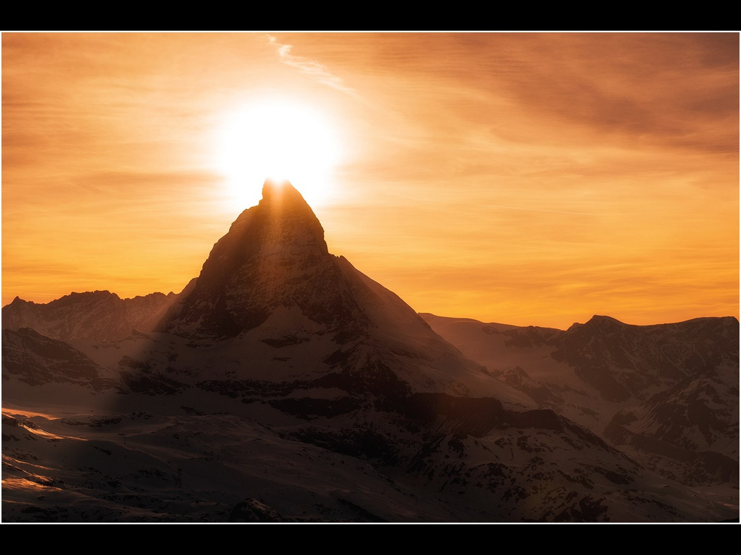 Sunset Matterhorn