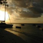 sunset mauritius