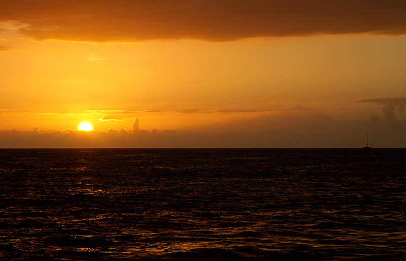 Sunset mit Pico del Teide