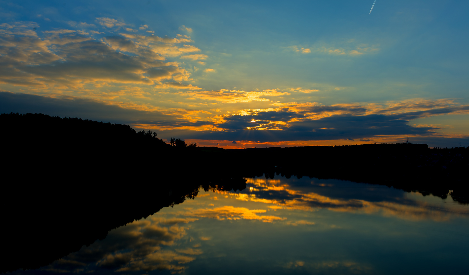 Sunset - Möhnesee