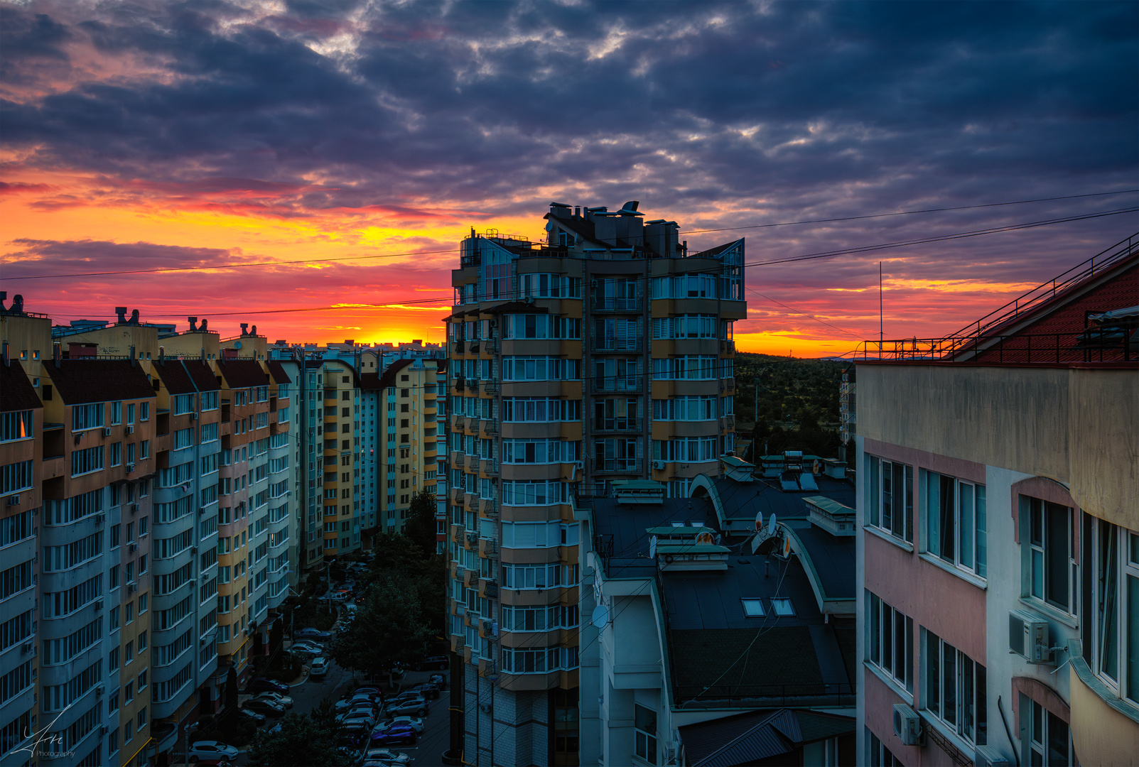 sunset moldova