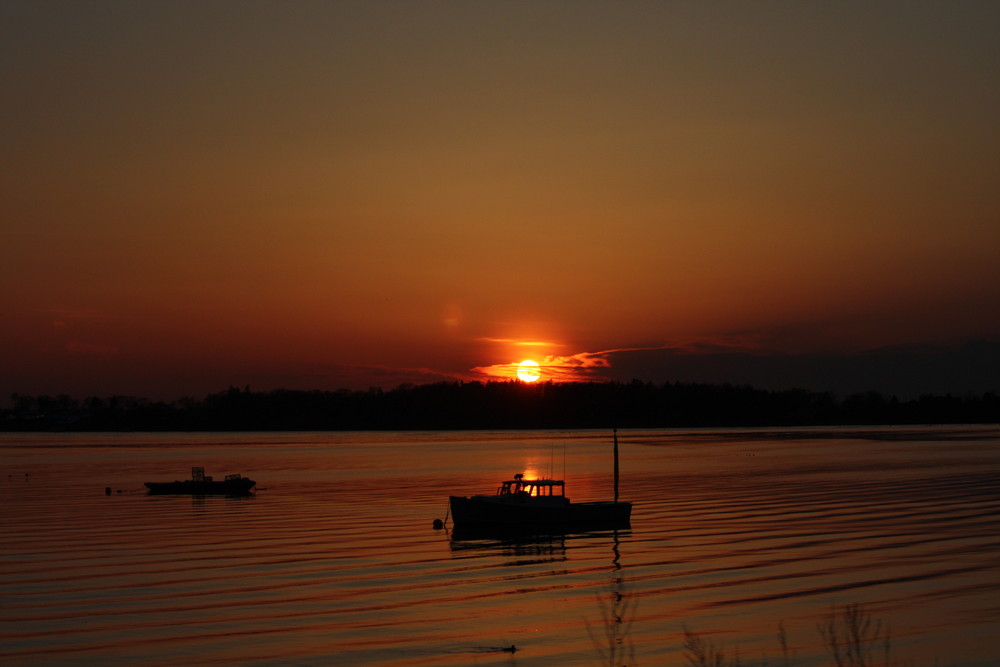 Sunset Mooseheadlake