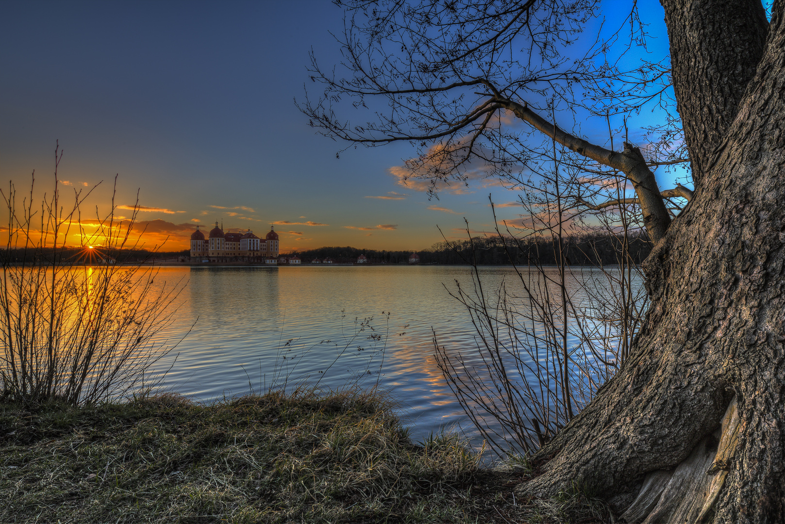 Sunset - Moritzburg