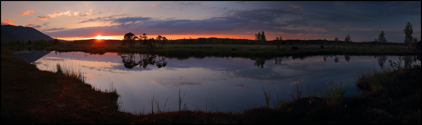 ~ Sunset - Murnauer Moos III ~