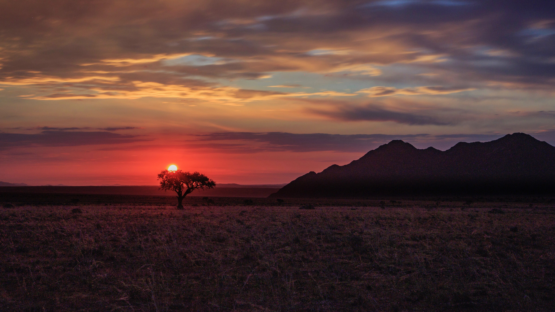 Sunset Namtib - Namibia