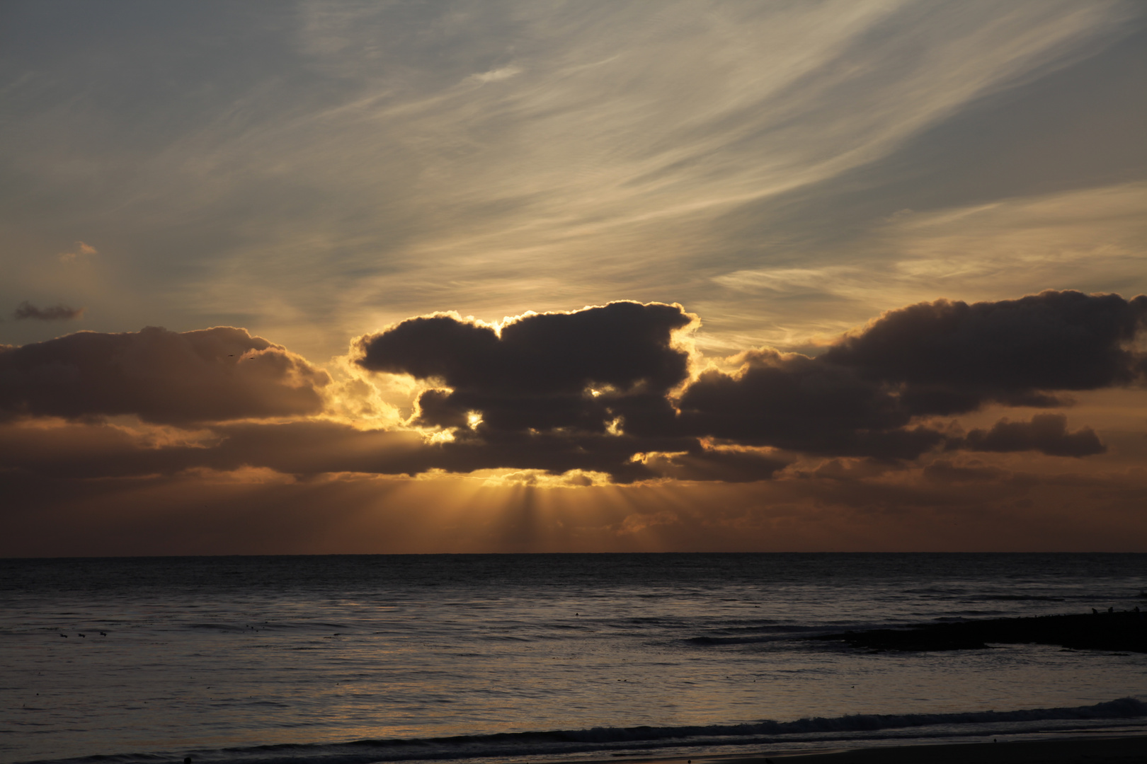 sunset - Natural Bridges