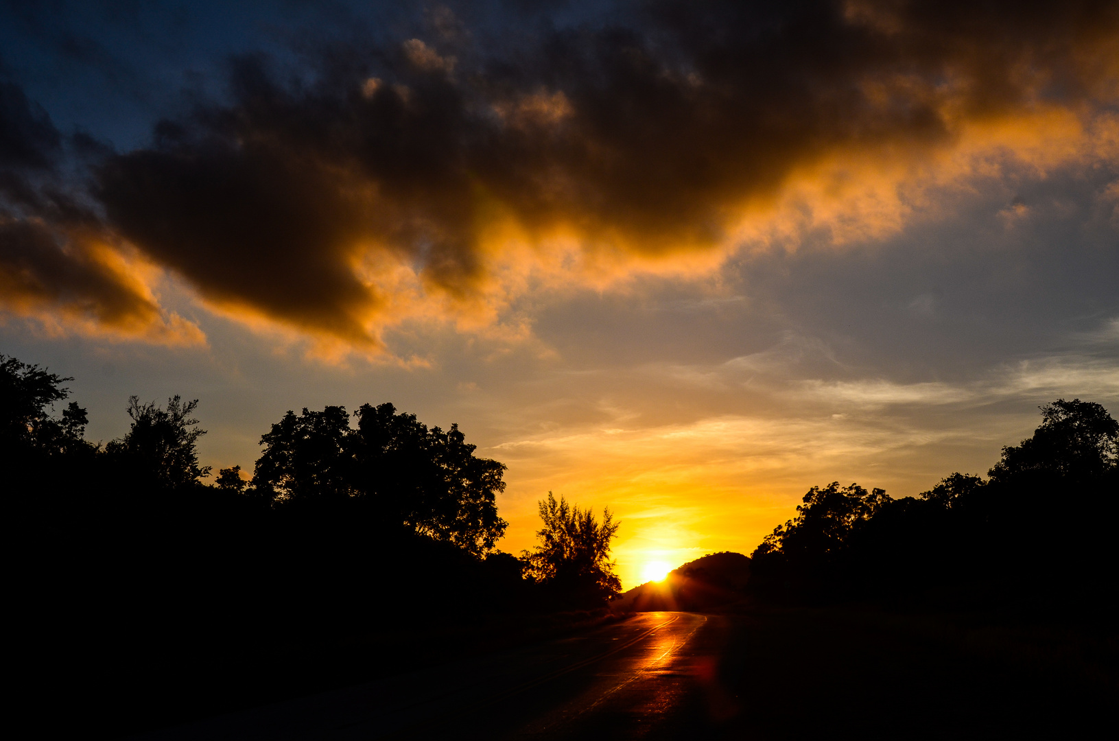 Sunset near Holguin