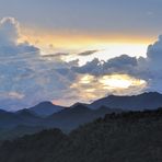 Sunset near Luang Prabang