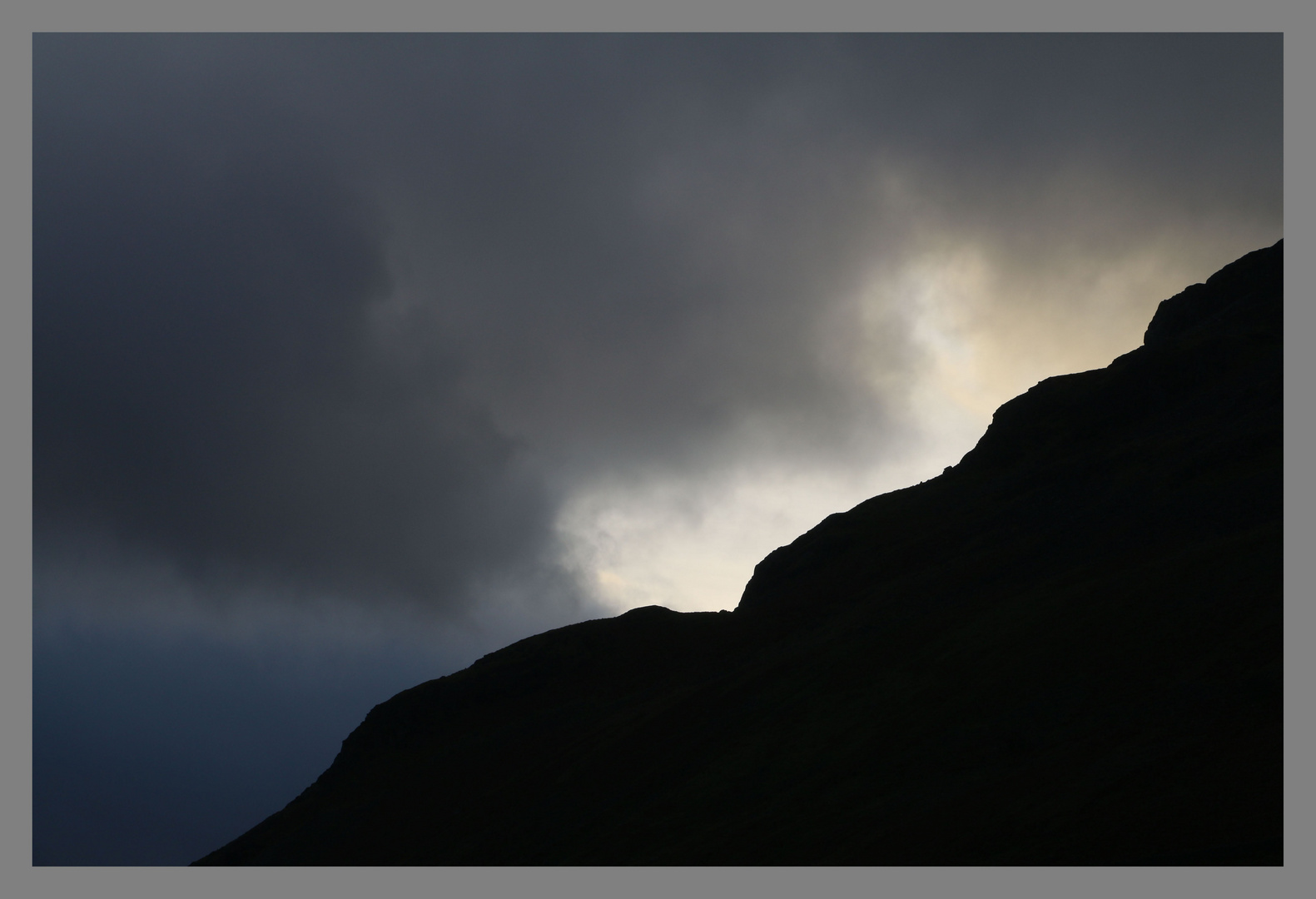 sunset near wastwater