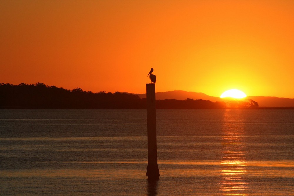 Sunset North Stradbroke Island