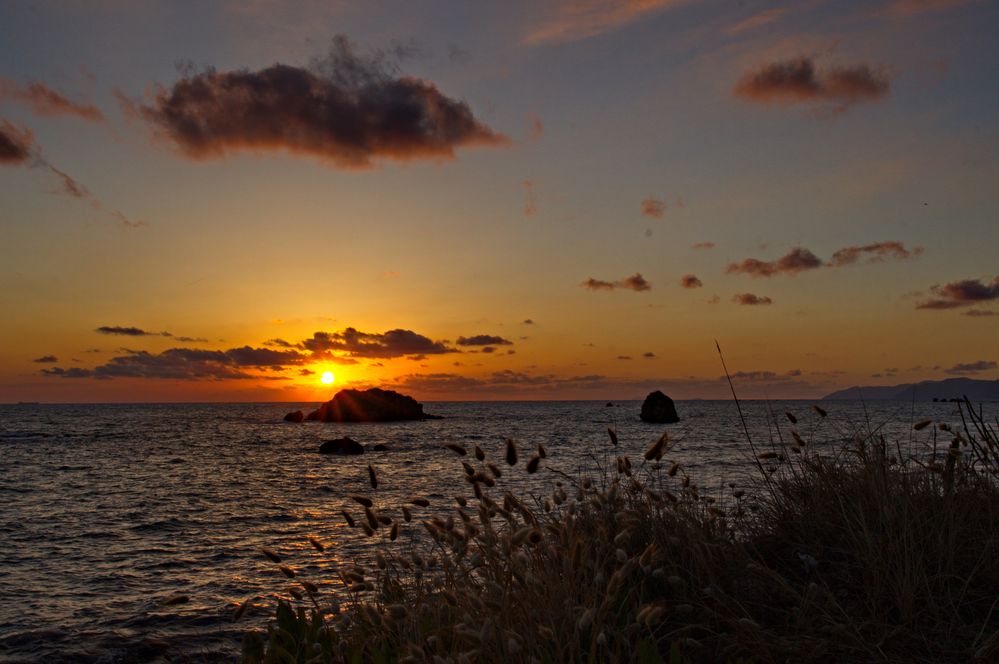 Sunset of Corfu