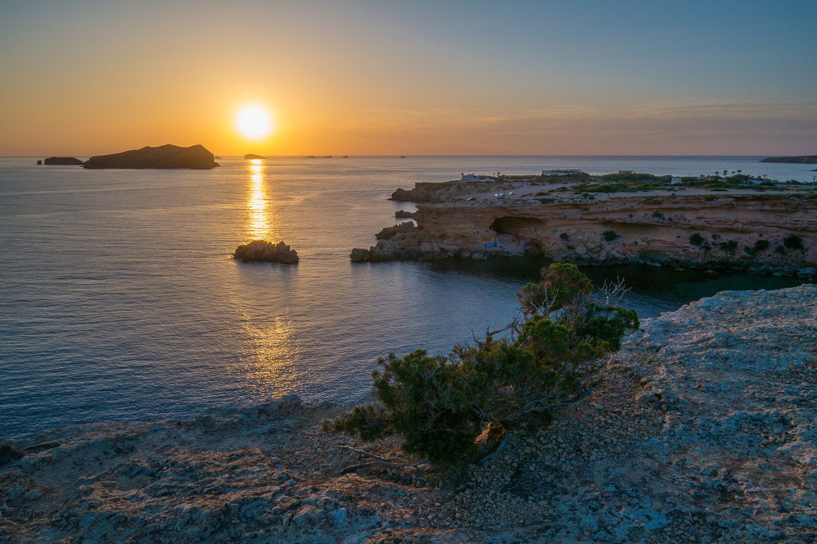 Sunset of Ibiza