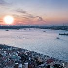 Sunset of Istanbul-Turkey