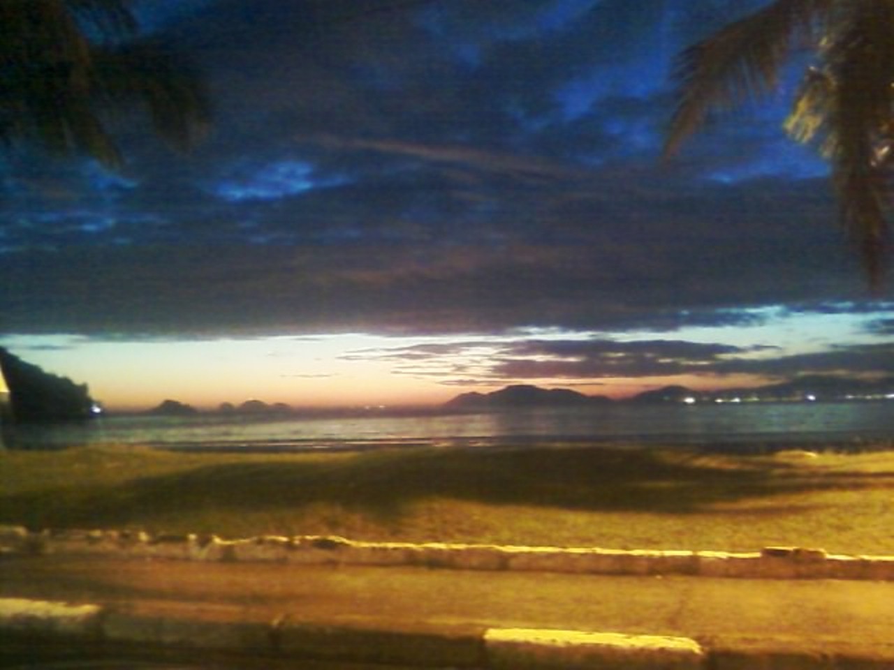 Sunset of paradise