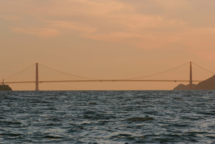 Sunset of The Golden Gate Bridge