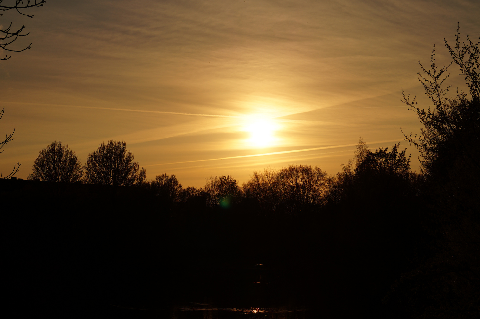 sunset of Wandsbek 02