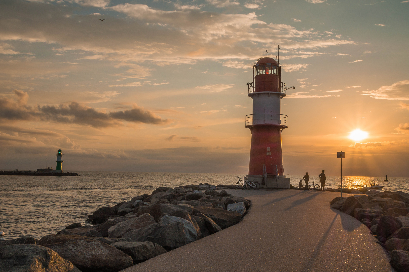 Sunset of Warnemünde II