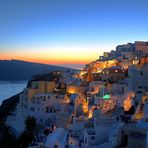 Sunset Oia - HDR