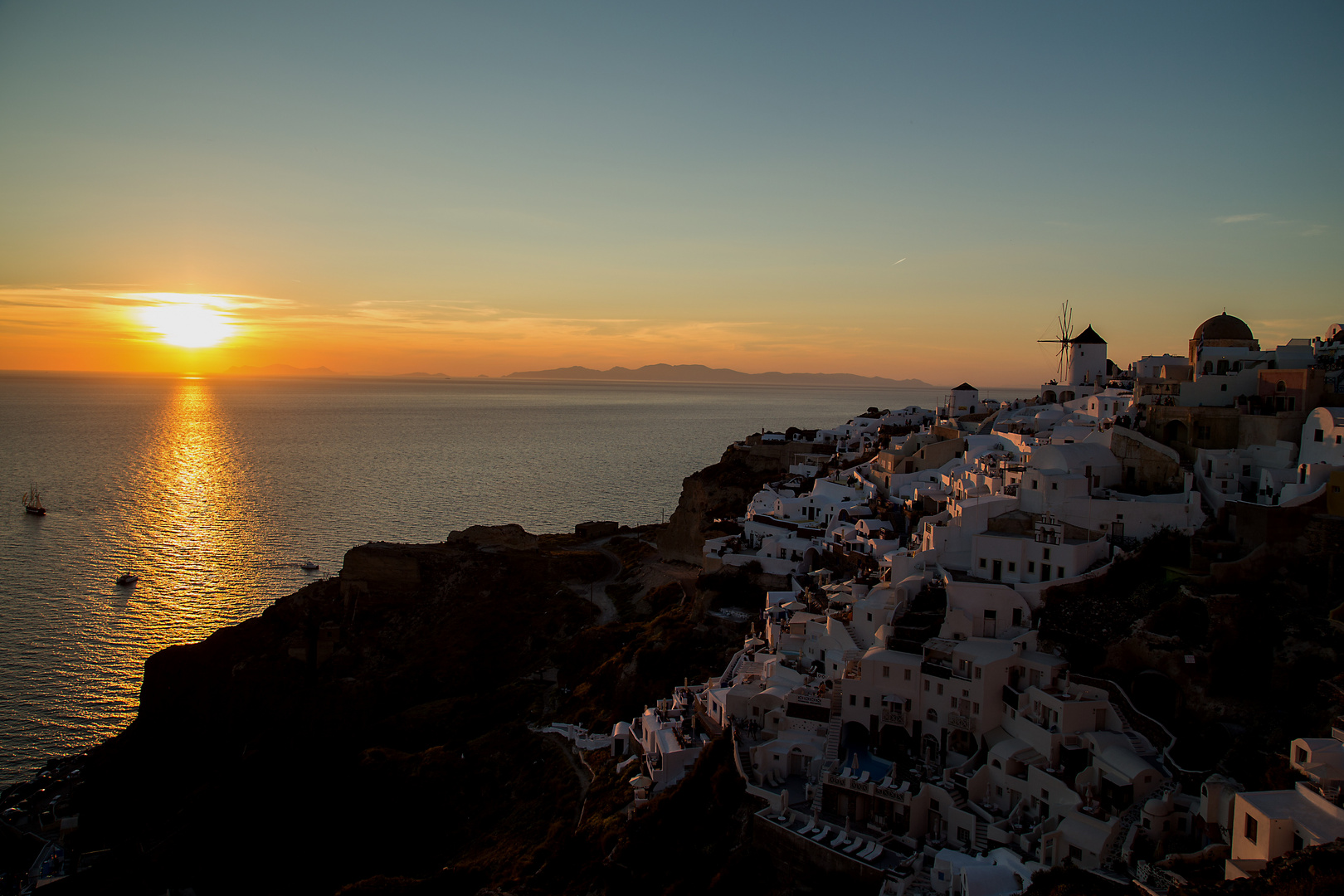 Sunset Oia, Santorin