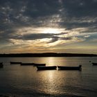 sunset @ old orchard beach