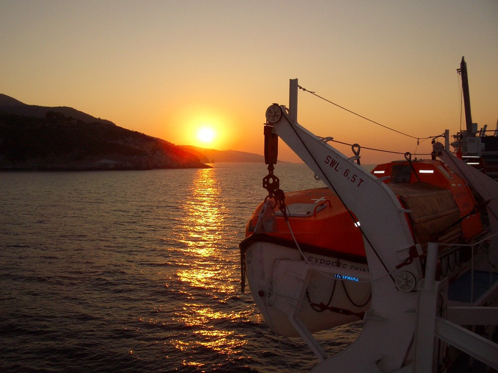 Sunset On Board