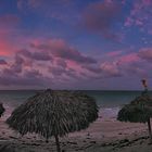 Sunset on Cayo Coco Beach