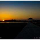 Sunset on Dutch Island