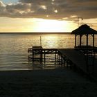 Sunset on Flic-en-Flac, Mauritius, 2007