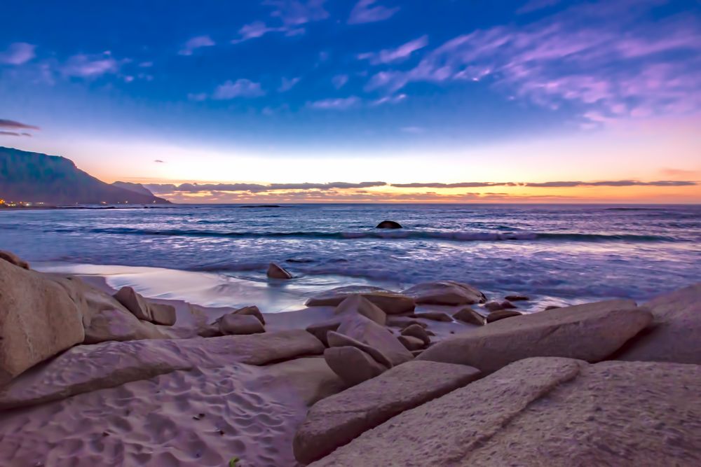 Sunset on Glen Beach