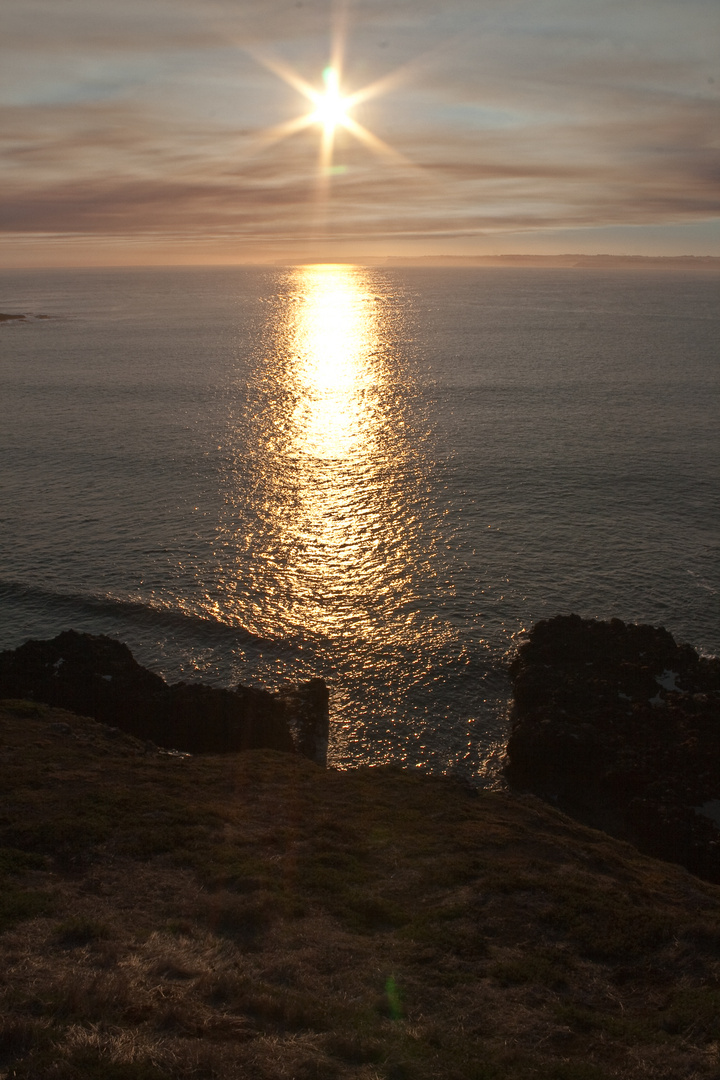 Sunset on Great Ocean Road