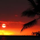 Sunset on Hawaii